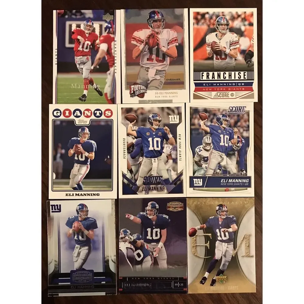 Eli Manning Lot 51 Cards All Different Near Mint